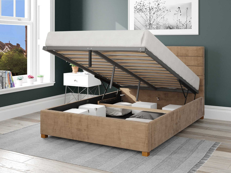 AspireAspire Furniture Kelly Fabric Ottoman Bed - Rest Relax