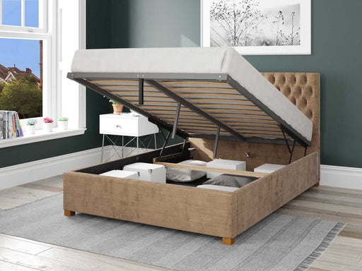 AspireAspire Furniture Monroe Fabric Ottoman Bed - Rest Relax