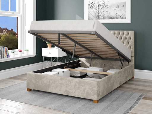 AspireAspire Furniture Monroe Fabric Ottoman Bed - Rest Relax