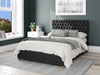 AspireAspire Furniture Monroe Fabric Ottoman Bed - Rest Relax