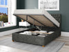 AspireAspire Furniture Monroe Fabric Ottoman Bed - Rest Relax