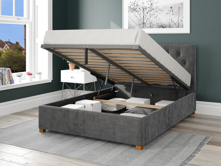 AspireAspire Furniture Olivier Fabric Ottoman Bed - Rest Relax