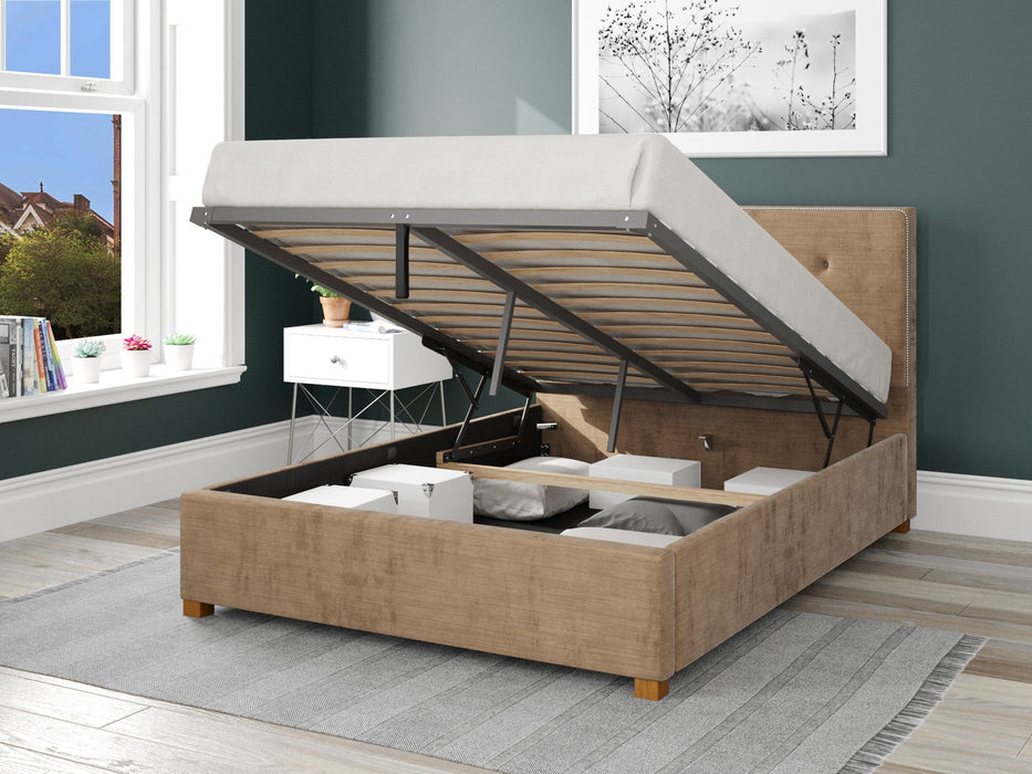 AspireAspire Furniture Presley Fabric Ottoman Bed - Rest Relax