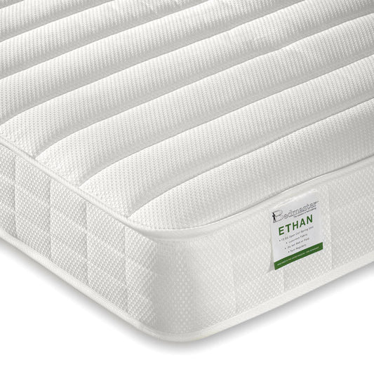 BedmasterBedmaster Ethan Quilted Sprung Mattress Low Profile - Rest Relax