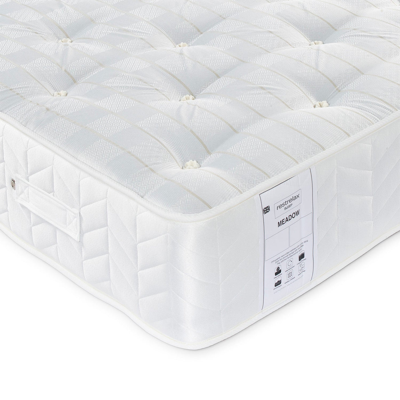 Rest Relax Sleep Meadow Classic Ortho Tufted Mattress