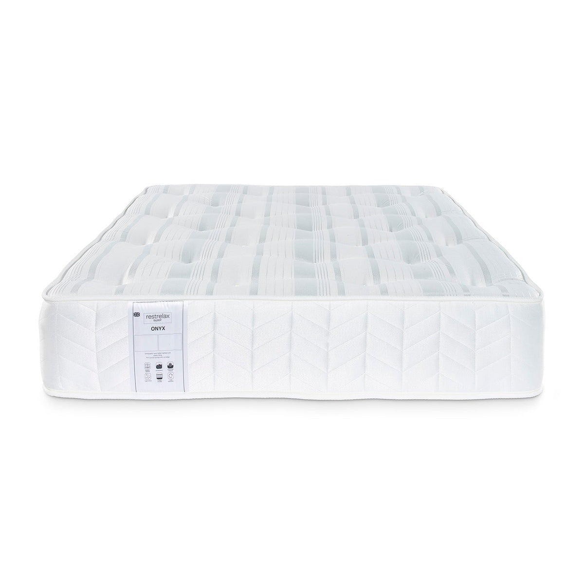 Rest Relax Sleep Onyx Reflex Tufted Ortho Mattress