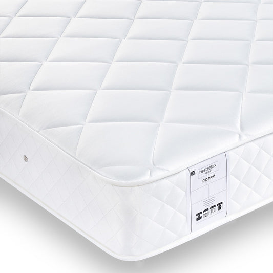 Rest RelaxRest Relax Sleep Poppy Coil Sprung Quilted Mattress - Rest Relax