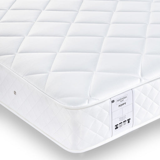 Rest RelaxRest Relax Sleep Poppy Coil Sprung Quilted Mattress - Rest Relax